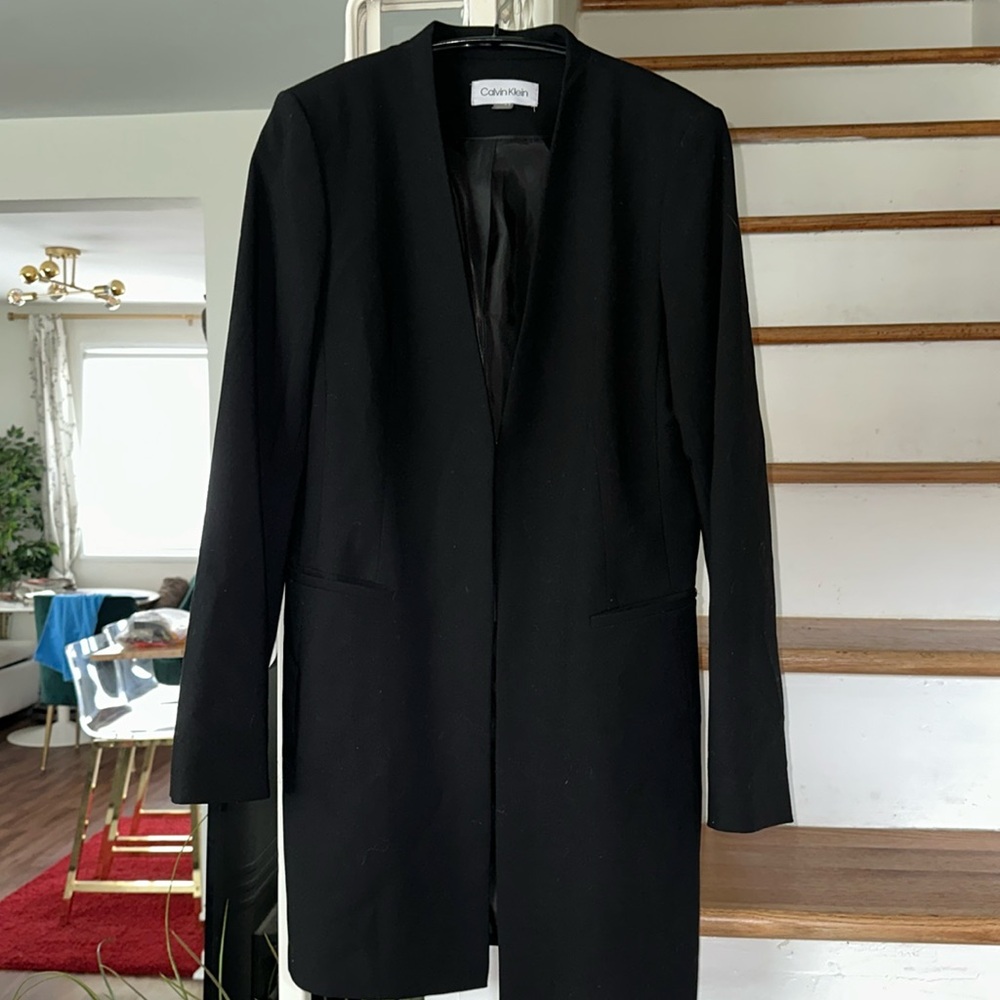 Long vintage Calvin Klein blazer/coat